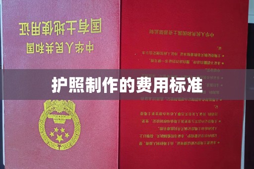 张店护照制作的费用标准