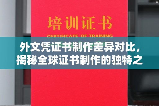 张店外文凭证书制作差异对比，揭秘全球证书制作的独特之处