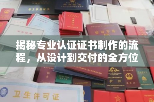 张店揭秘专业认证证书制作的流程，从设计到交付的全方位解析