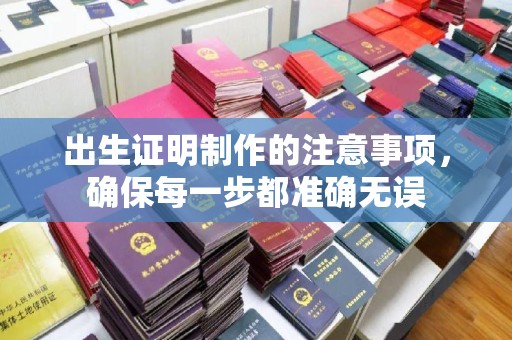 张店出生证明制作的注意事项，确保每一步都准确无误
